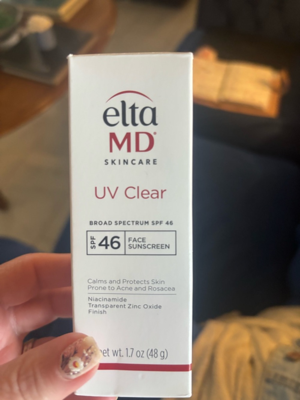 EltaMD UV Clear Face Sunscreen - White with Red Accents